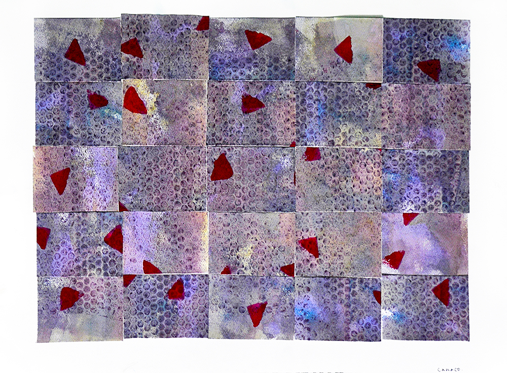 Untitled  - Mix Media On Acid Proof Paper by Koneco