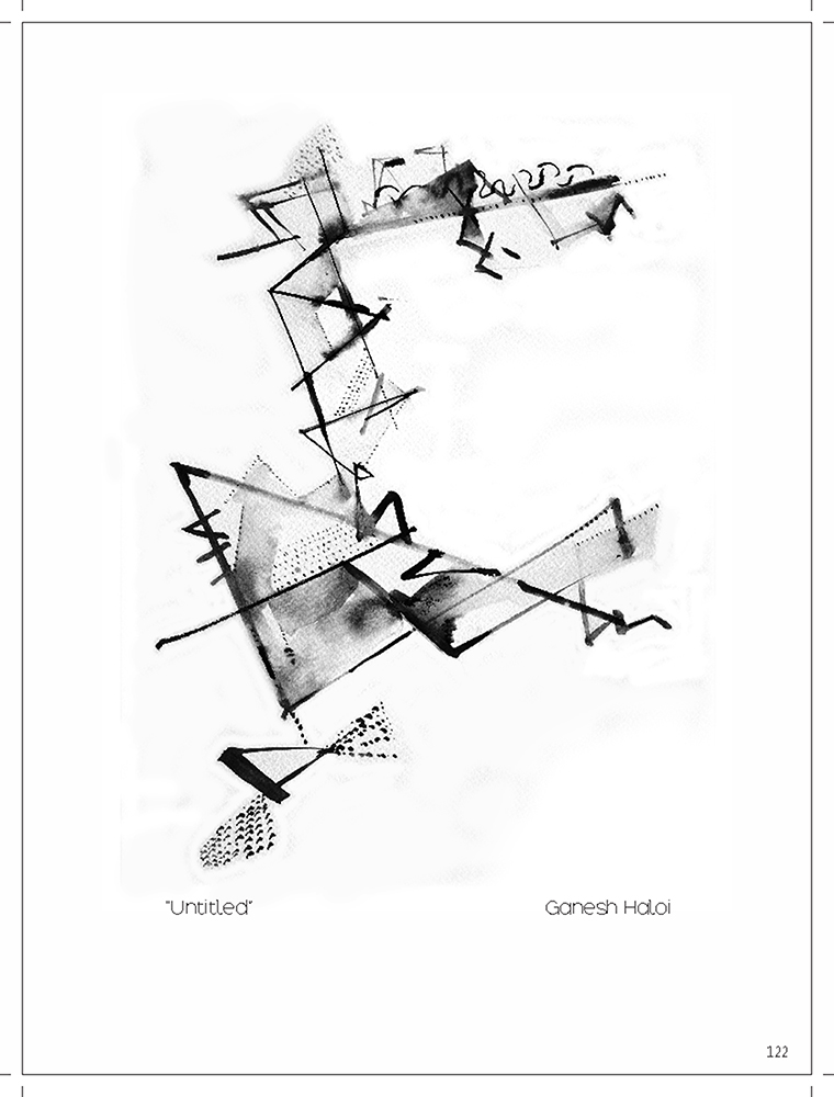 Untitled - Platography On Acid Proof Paper by Ganesh Holoi