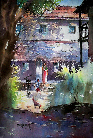 Old House BySanjay Dhawale.