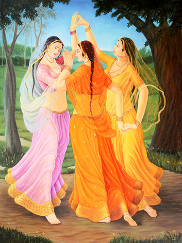 Three Women Dancing