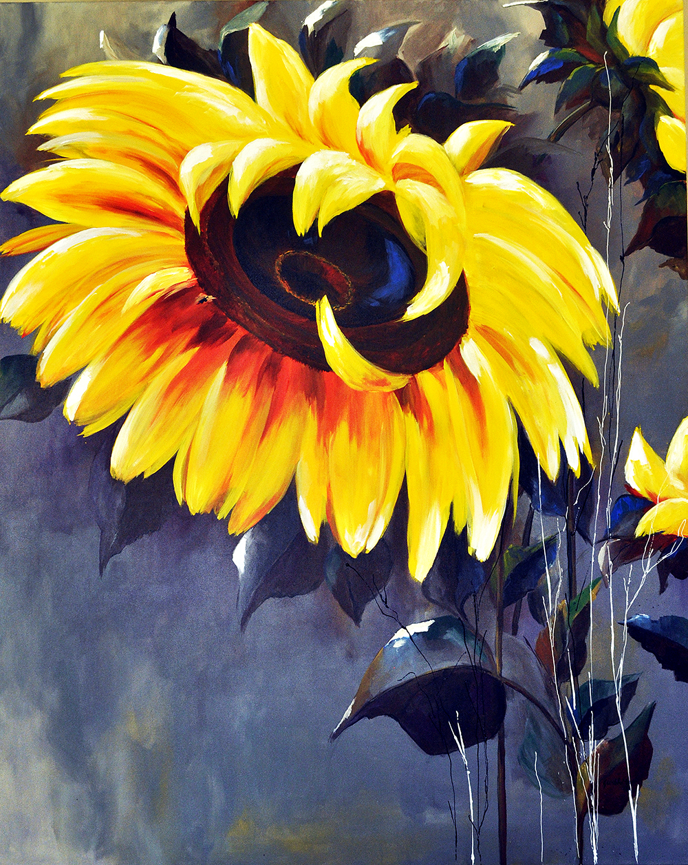 Sun Shine - Acrylic On Canvas by Surbhi Soni