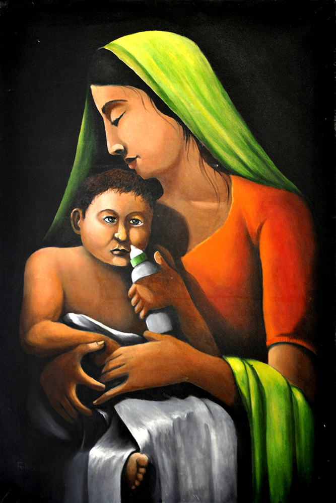 Mother & Child 4 ByFulji Vaghela.