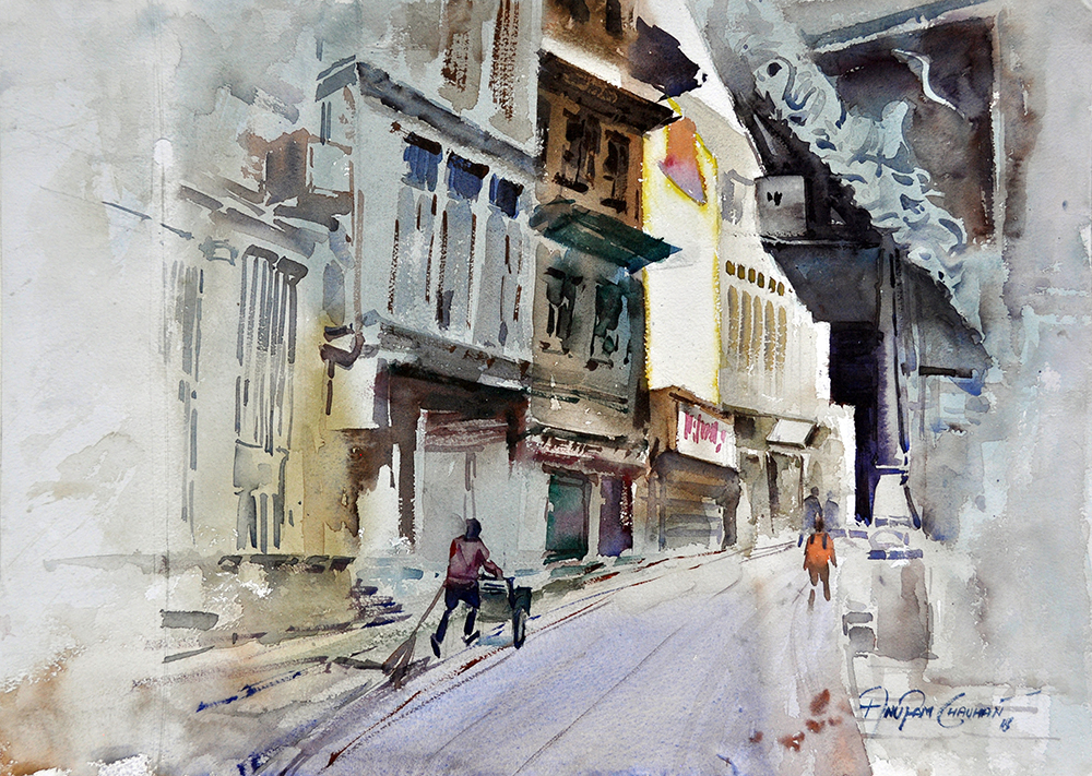 Watercolour painting by Artist