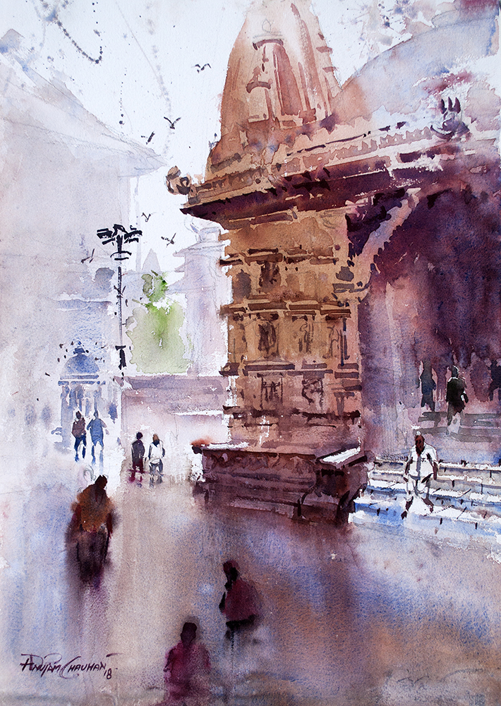 Watercolour painting by Artist