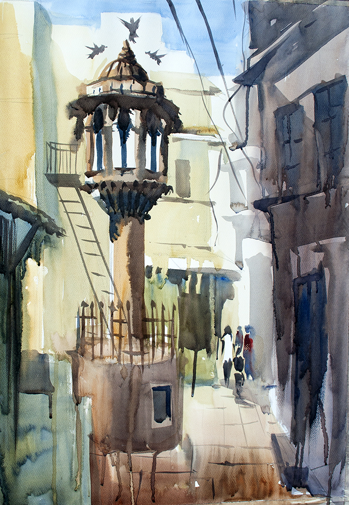 Watercolour painting by Artist