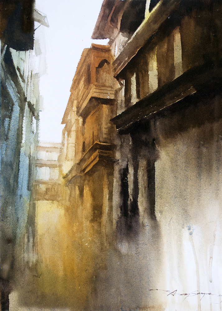 Watercolour painting by Artist