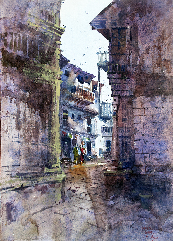 Watercolour painting by Artist