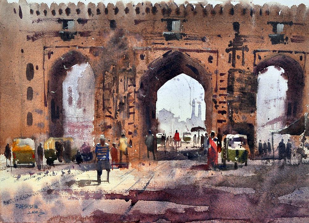 Watercolour painting by Artist