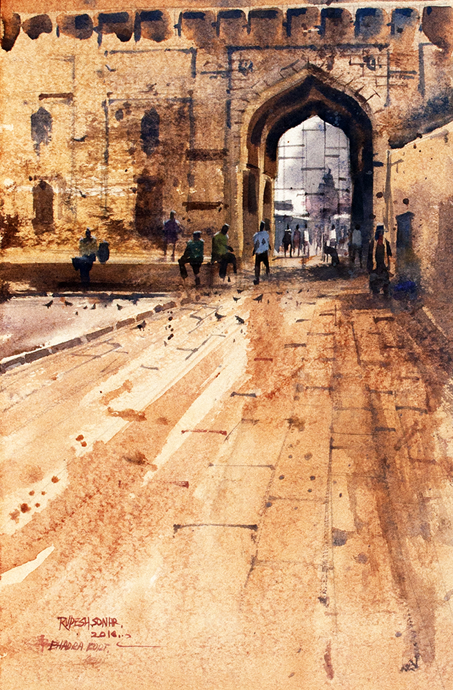 Watercolour painting by Artist