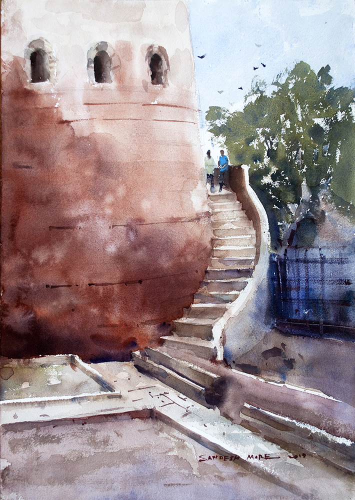 Watercolour painting by Artist