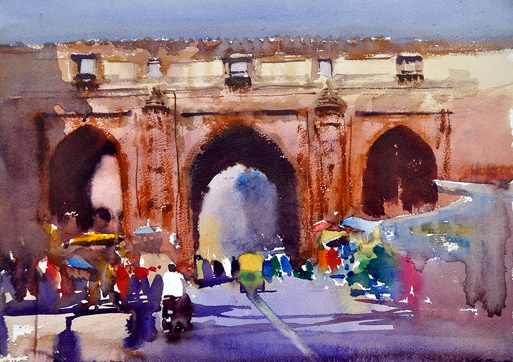 Watercolour painting by Artist