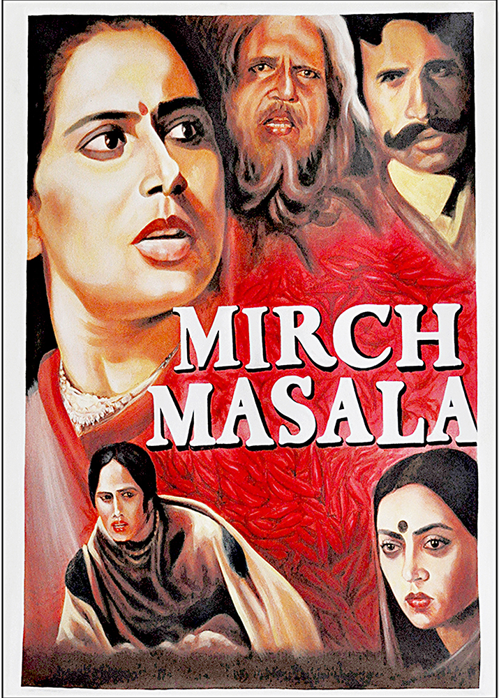 Mirch Masala - Poster Colour on Canvas
 by Salim Khan