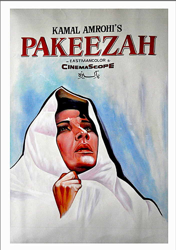 Pakeezah - Poster Colour on Canvas
 by Salim Khan