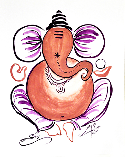 Ganapati By Prashant Khare.