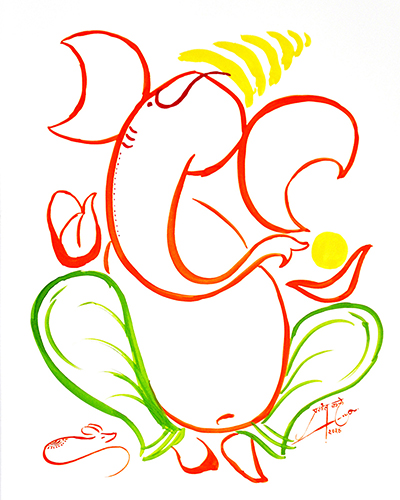 Ganapati By Prashant Khare.