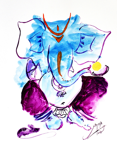 Ganapati By Prashant Khare.