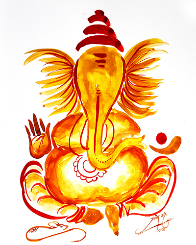 Ganapati By Prashant Khare.