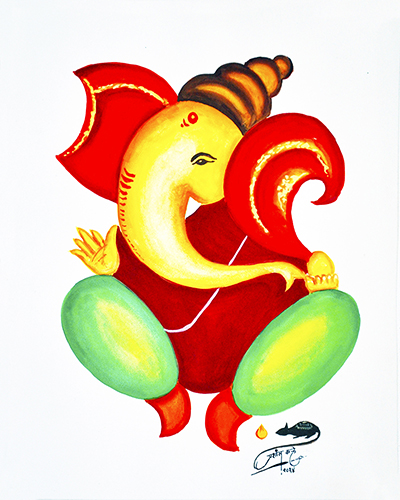 Ganapati By Prashant Khare.