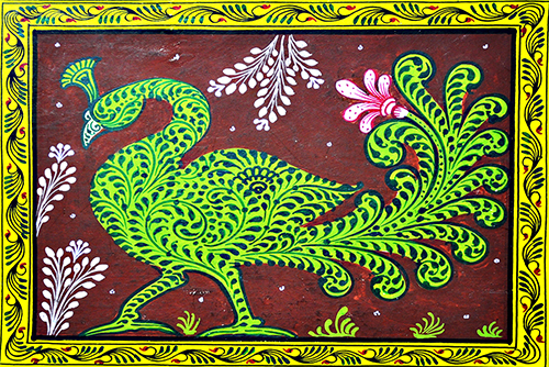 Treasure - Pattachitra (Folk & Tribal Art) - Natural Colour Art 
by Purna Chandra Maharana 