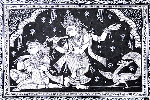 Desire - Pattachitra (Folk & Tribal Art) - Natural Colour Art 
by Purna Chandra Maharana 