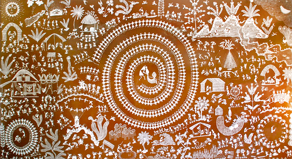 Haul - Warli Painting by Ganesh Wangadd