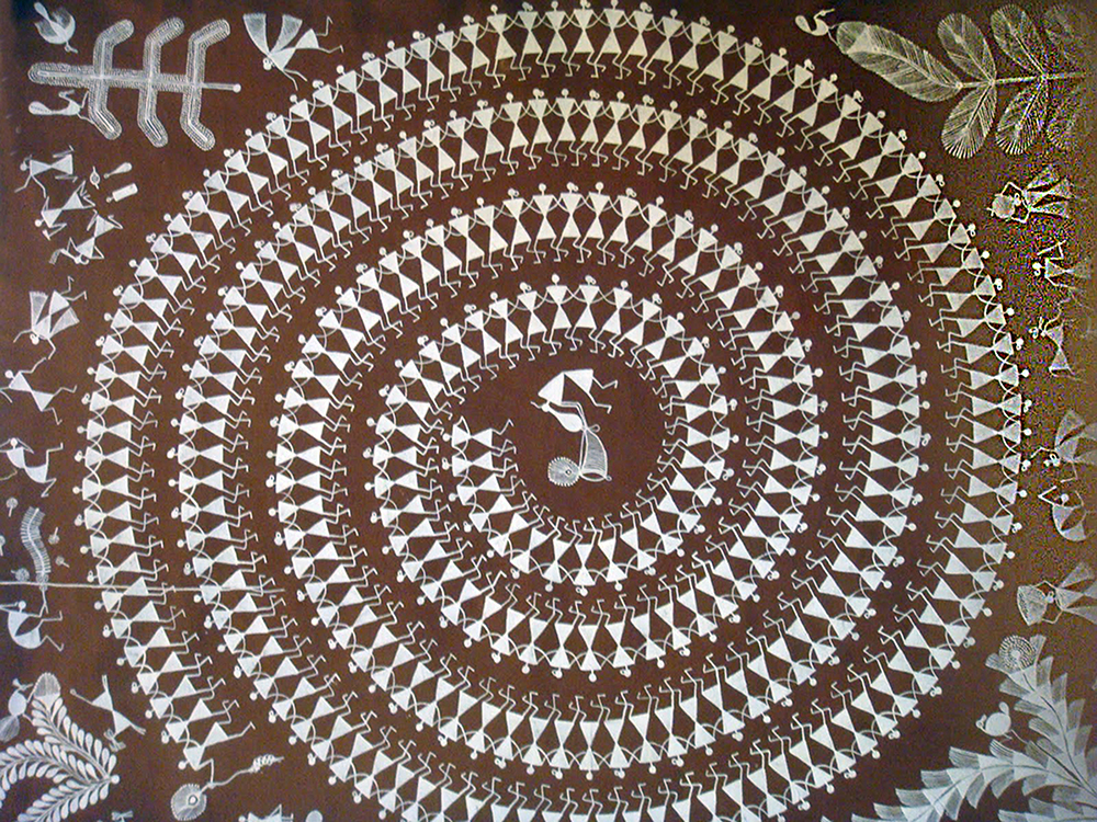 Jillion - Warli Painting by Ganesh Wangadd