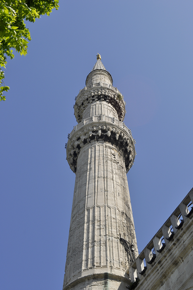 Minaret at the Blue Mosque