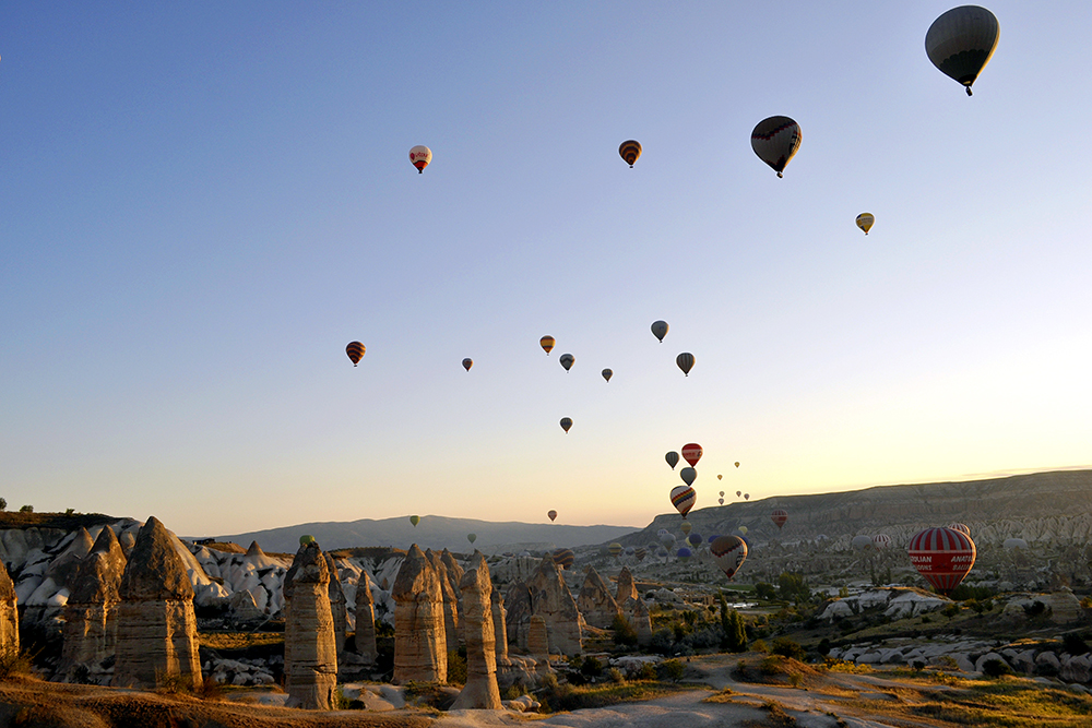 Hot Air Baloon Ride at Cappadocia