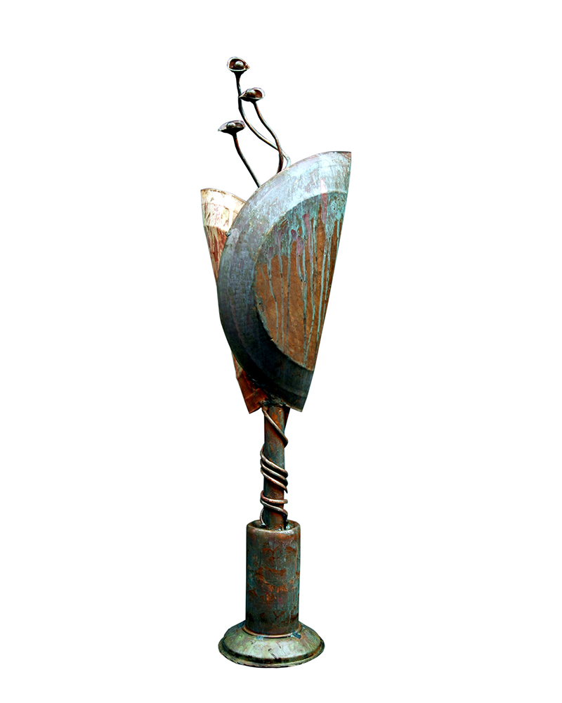 Mother- Metal Sculpture by Artist Deepak Kadam 